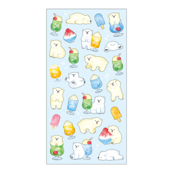 Polar Bear & Sweets Sticker