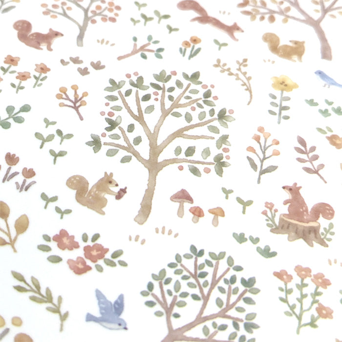 In The Forest Squirrel Sticker
