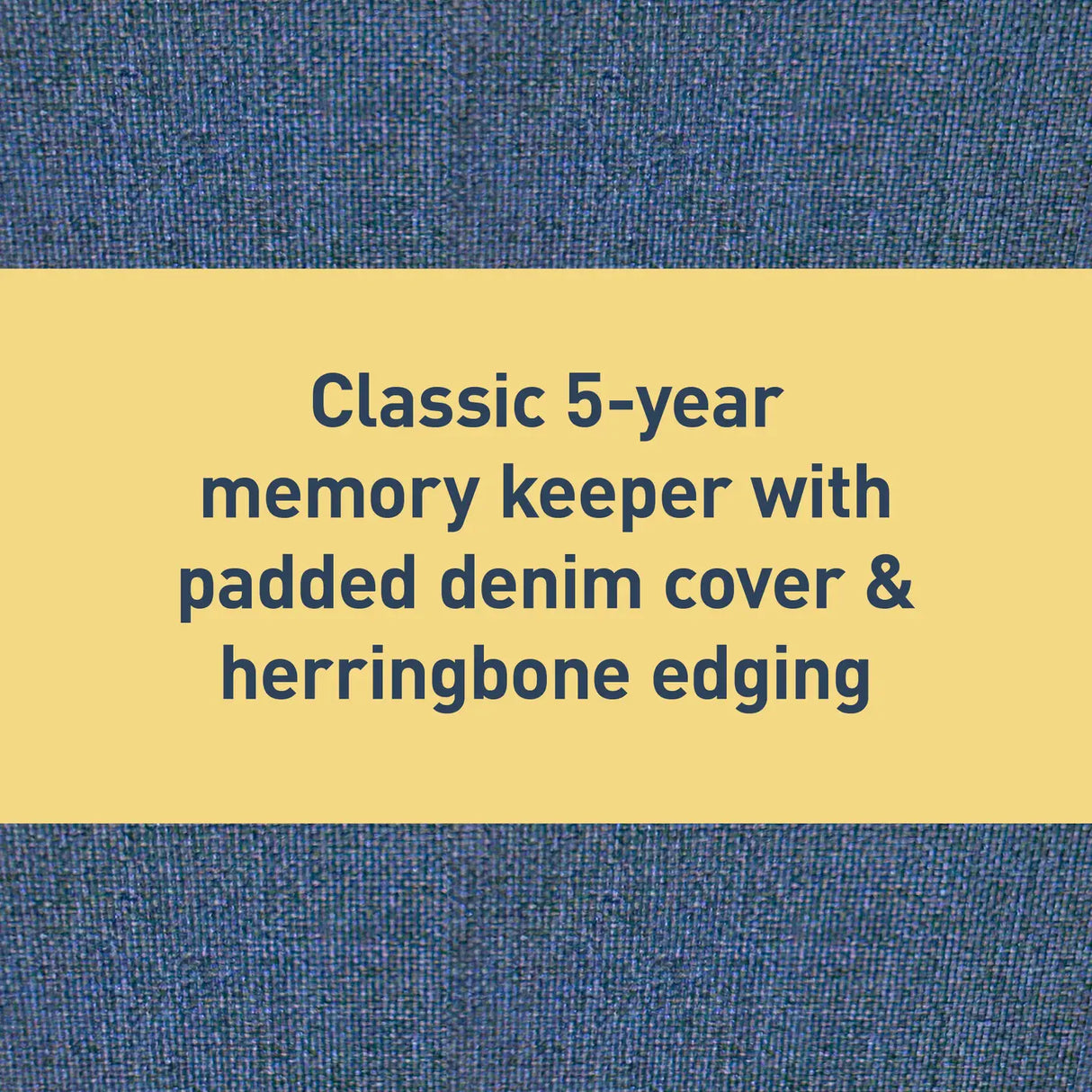 Denim One Line A Day Journal