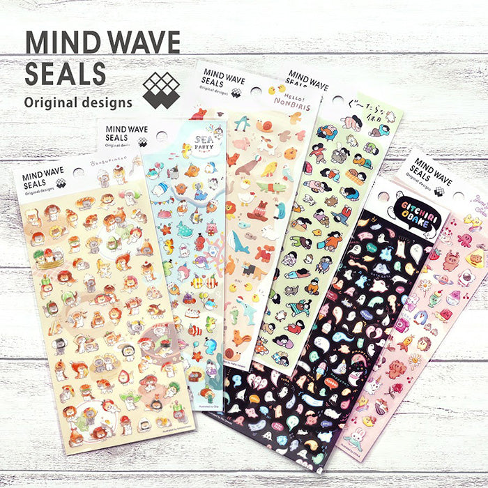 Relaxation Mind Wave Seal Sticker