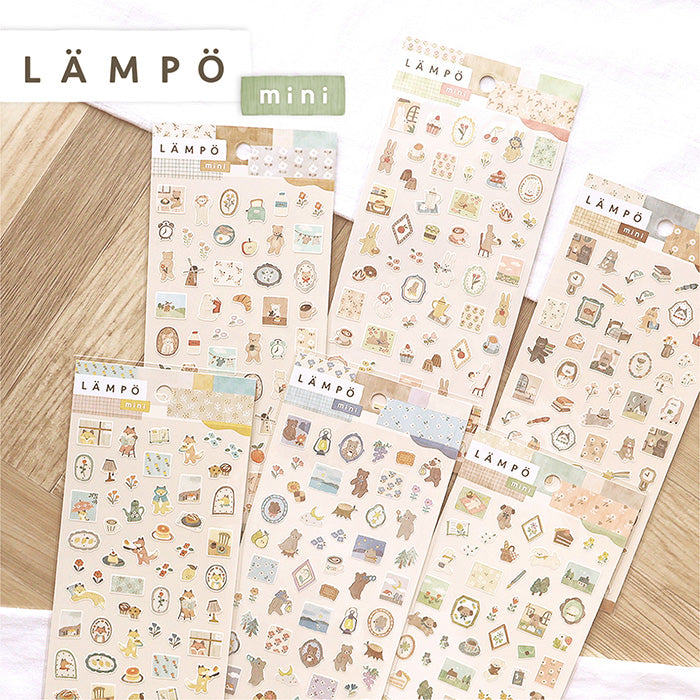 Mind Wave Lämpö Mini Sticker Sheet - Afternoon with Inu