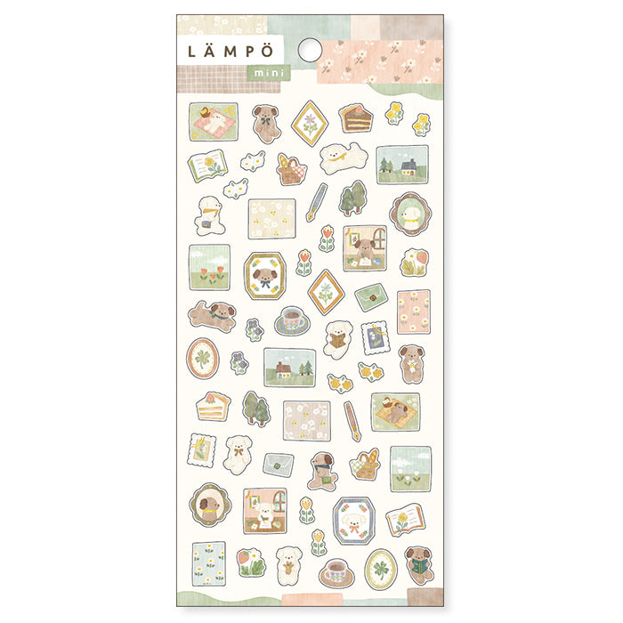 Mind Wave Lämpö Mini Sticker Sheet - Afternoon with Inu