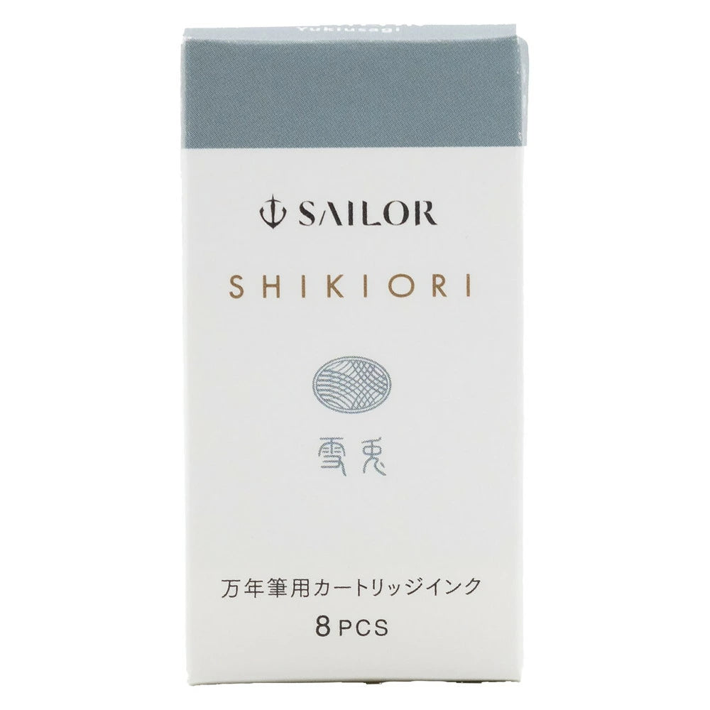 Sailor Shikiori Fountain Pen Ink Cartridges - Yukiusagi