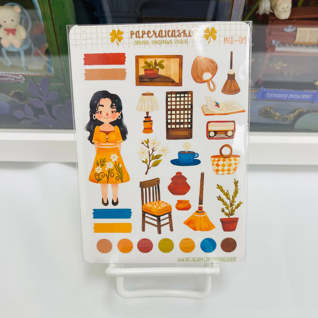 PaperaicaShop Lokalcore Planner Sticker