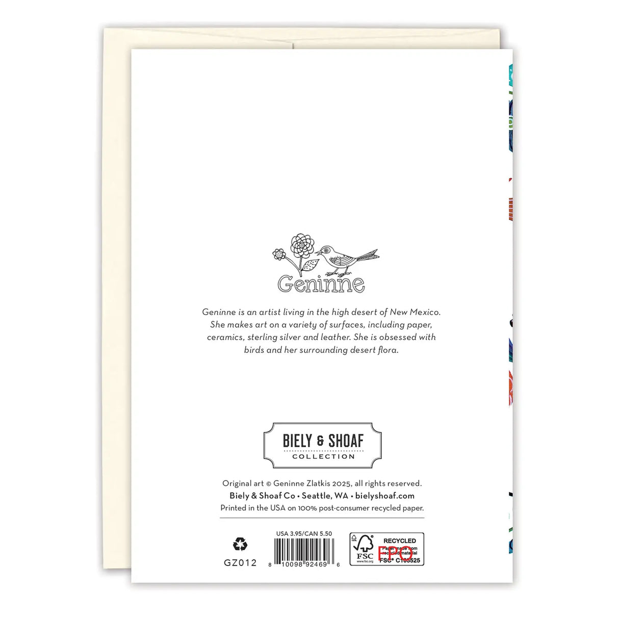 Garden of Delights Blank Card