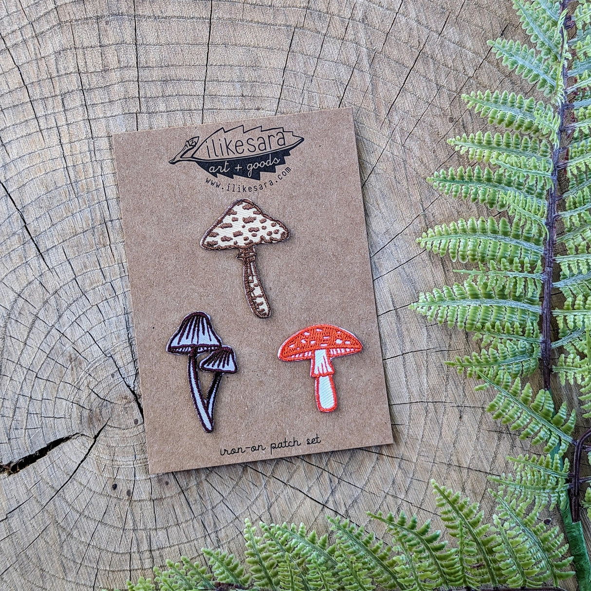 Mushroom 3-pack Patch