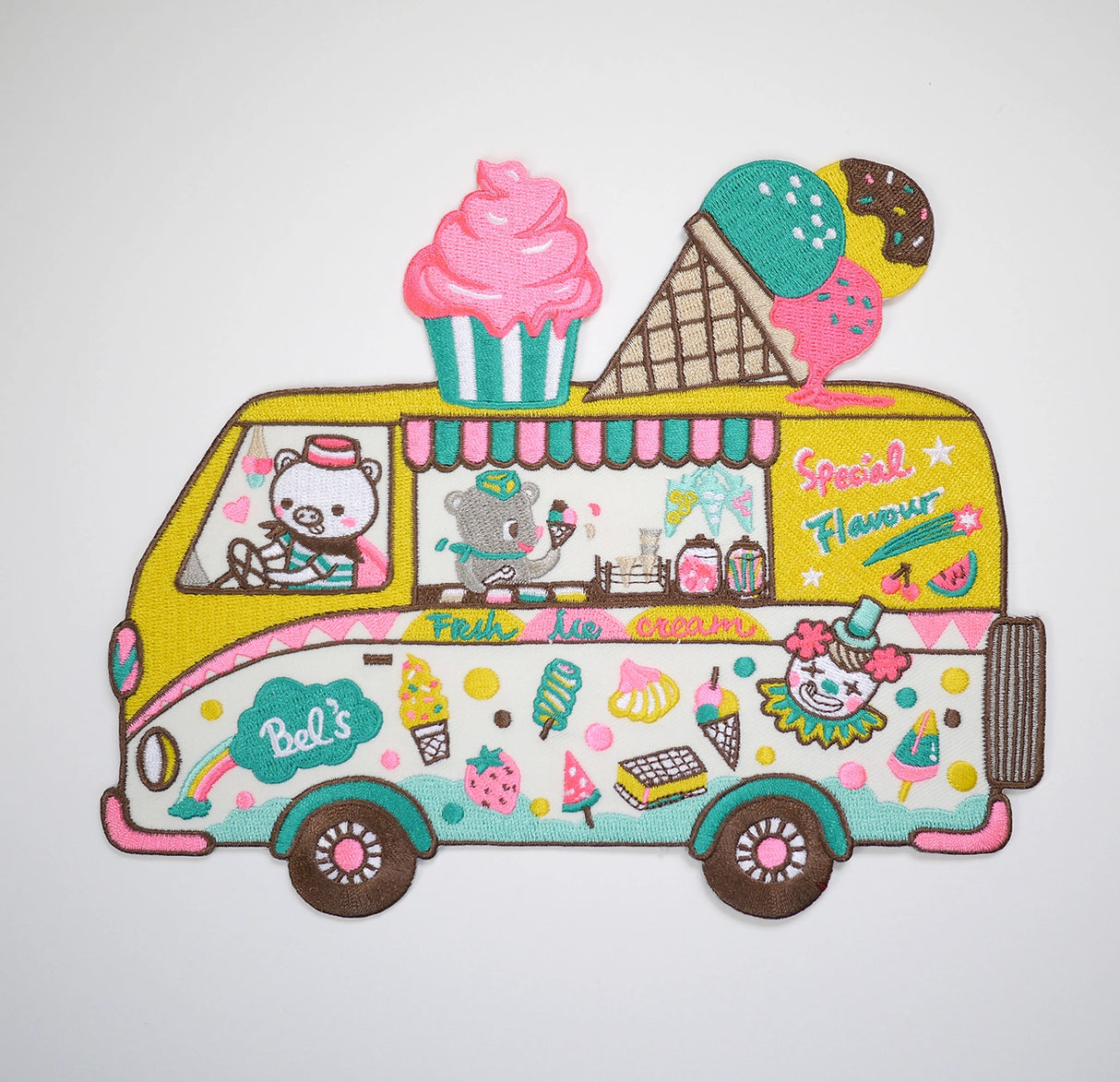 Bel’s Art World XXL Patch - Ice Cream Van