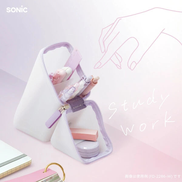 Kakusta Portable Pen Stand Sheer - White