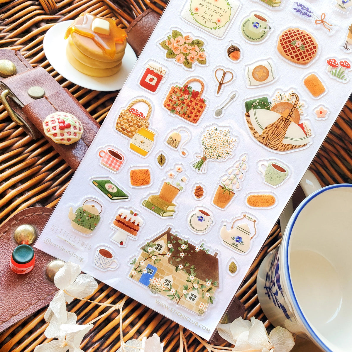 STICKII Woodland Tea Party Sticker Sheet – Little Craft Place