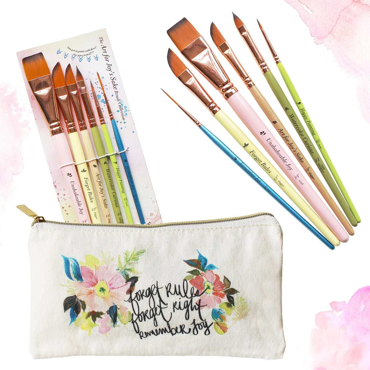 The Art For Joy's Sake Brush Collection