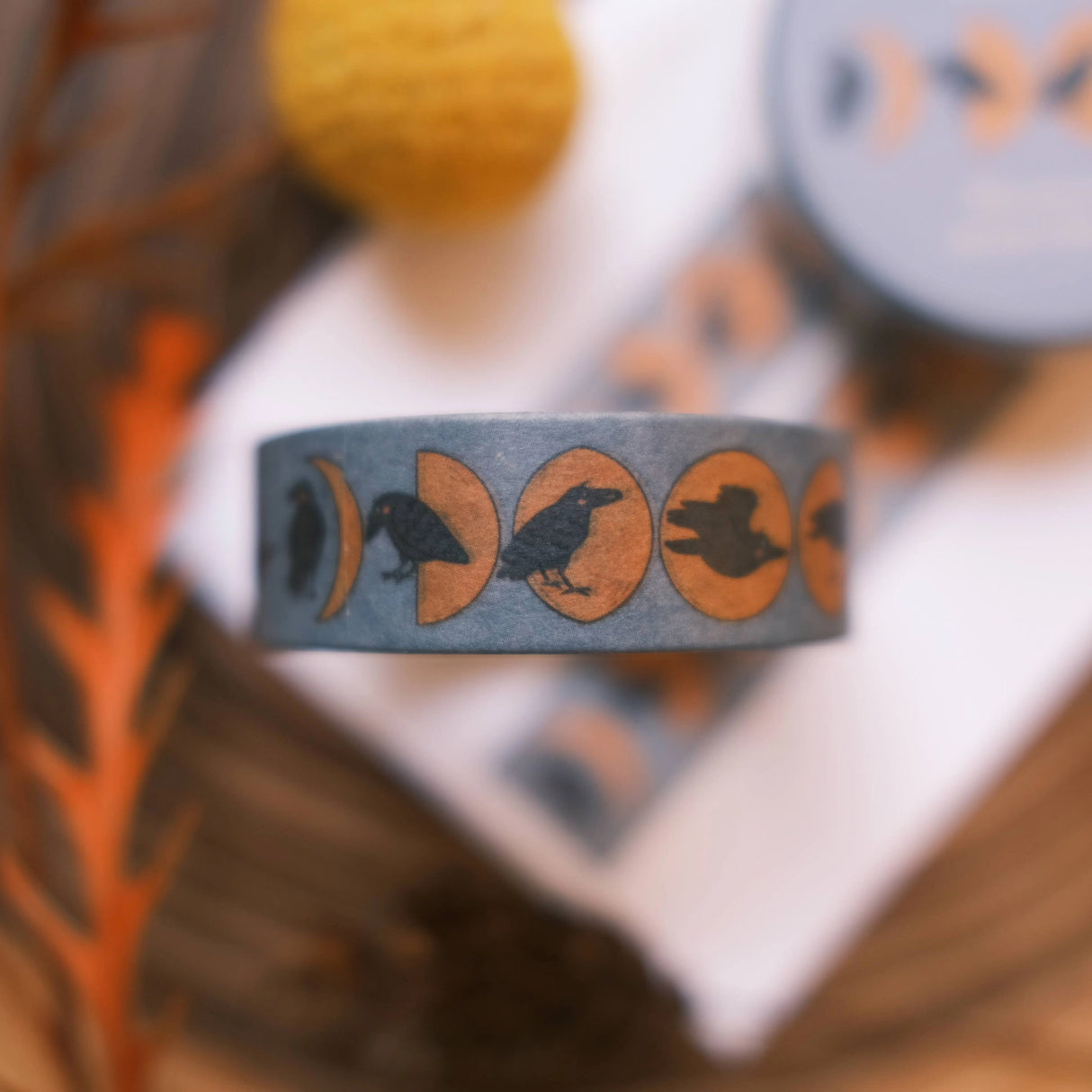 Crow and Moon Washi Tape
