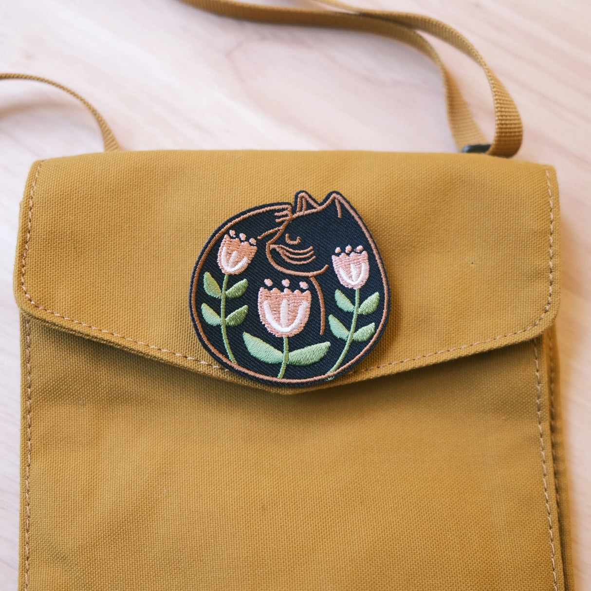 Cat Nap Iron-On Patch