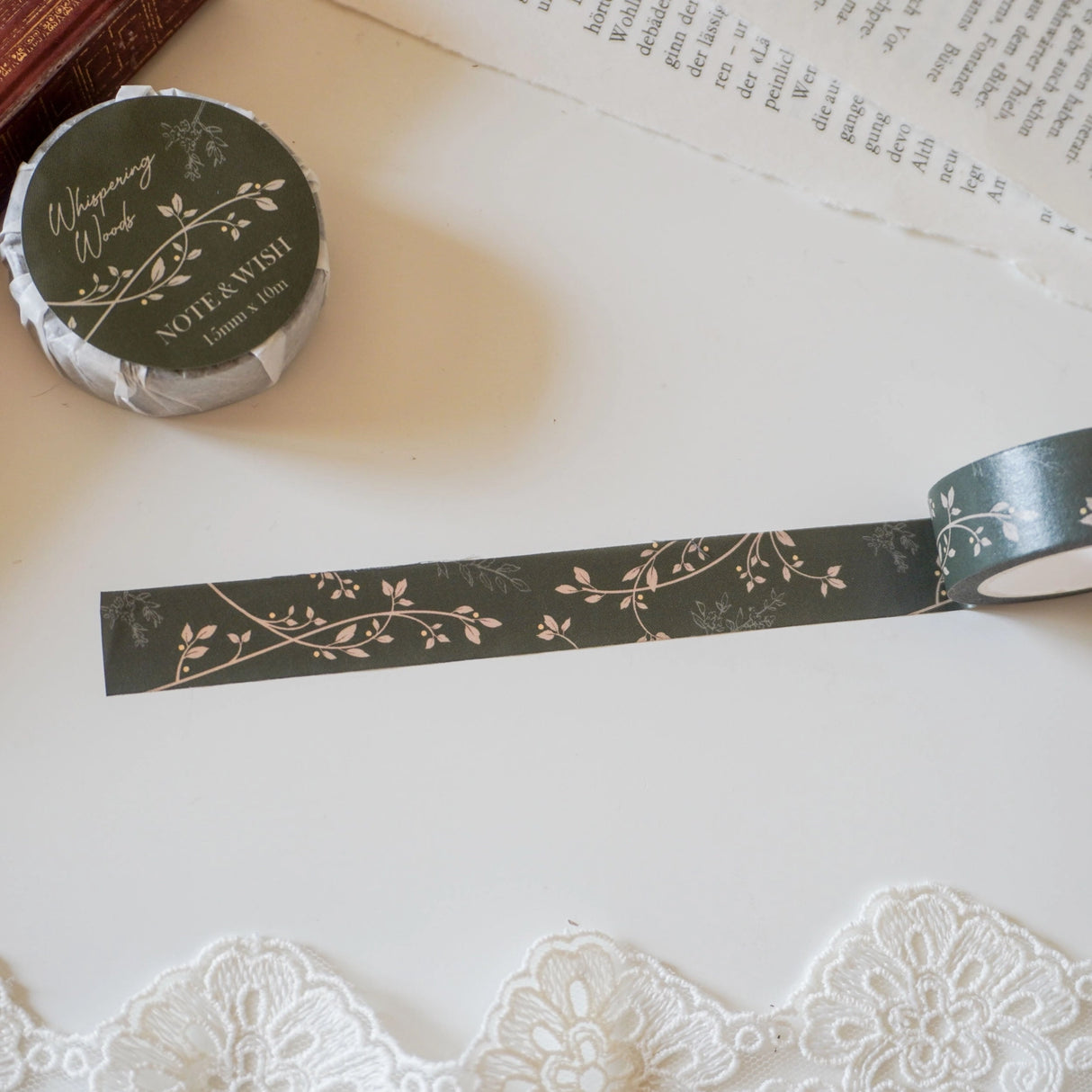 Note & Wish Whispering Woods Washi Tape