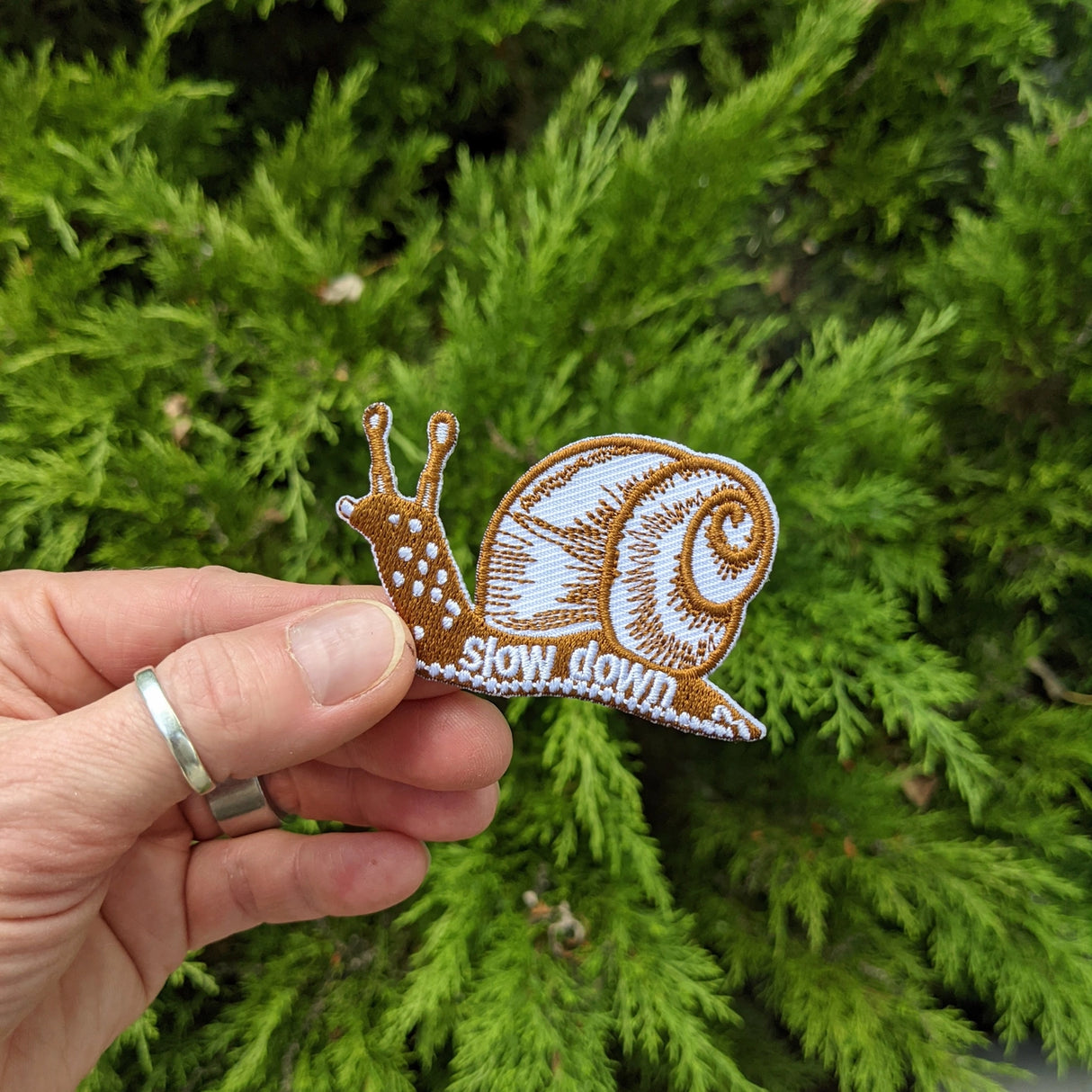 Slow Down Snail Patch