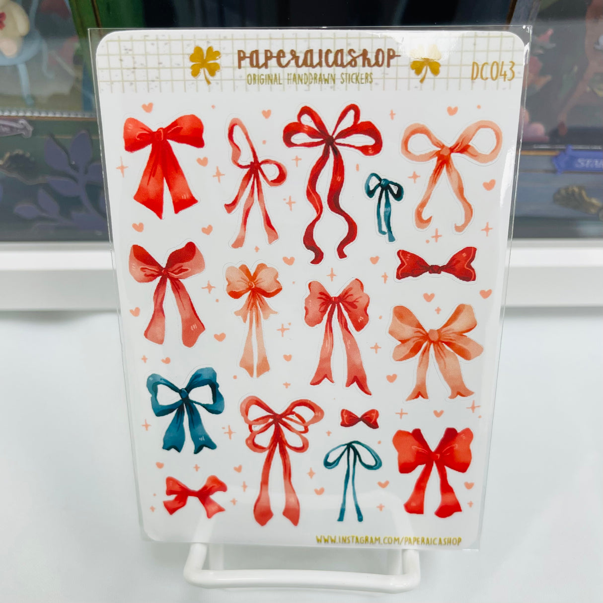 PaperaicaShop Fairy Ribbon Planner Sticker