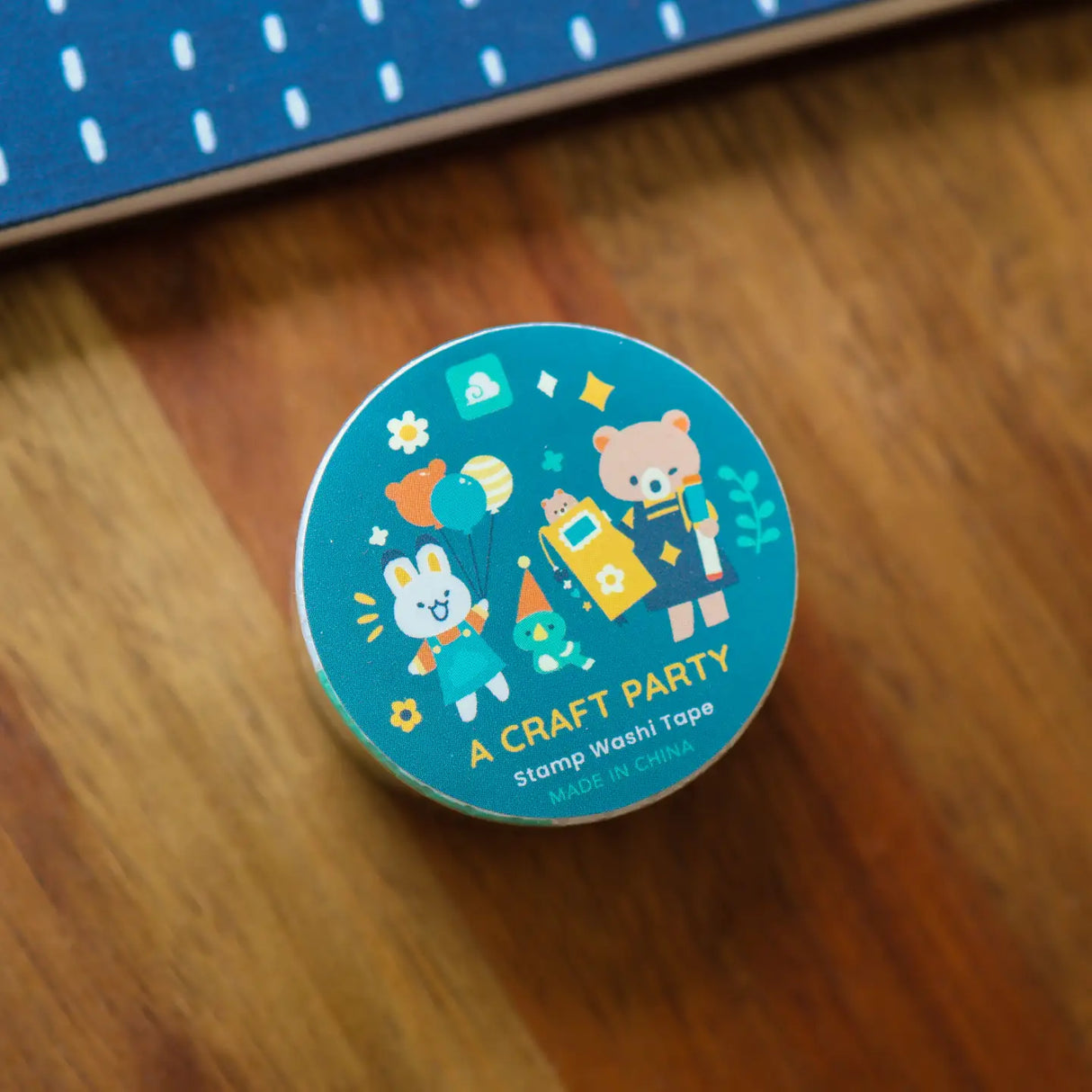 A Craft Party Stamp Washi Tape