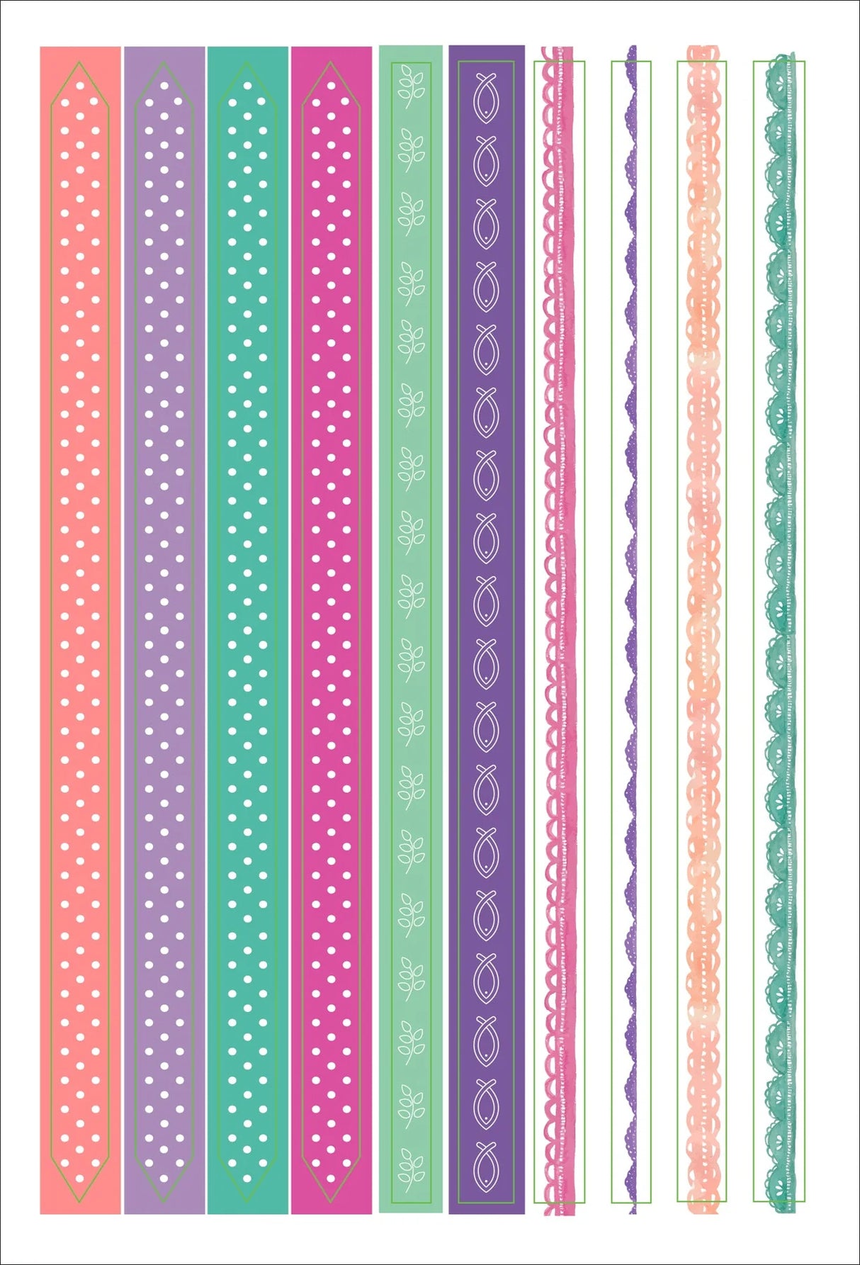 Essentials Faith Planner Stickers