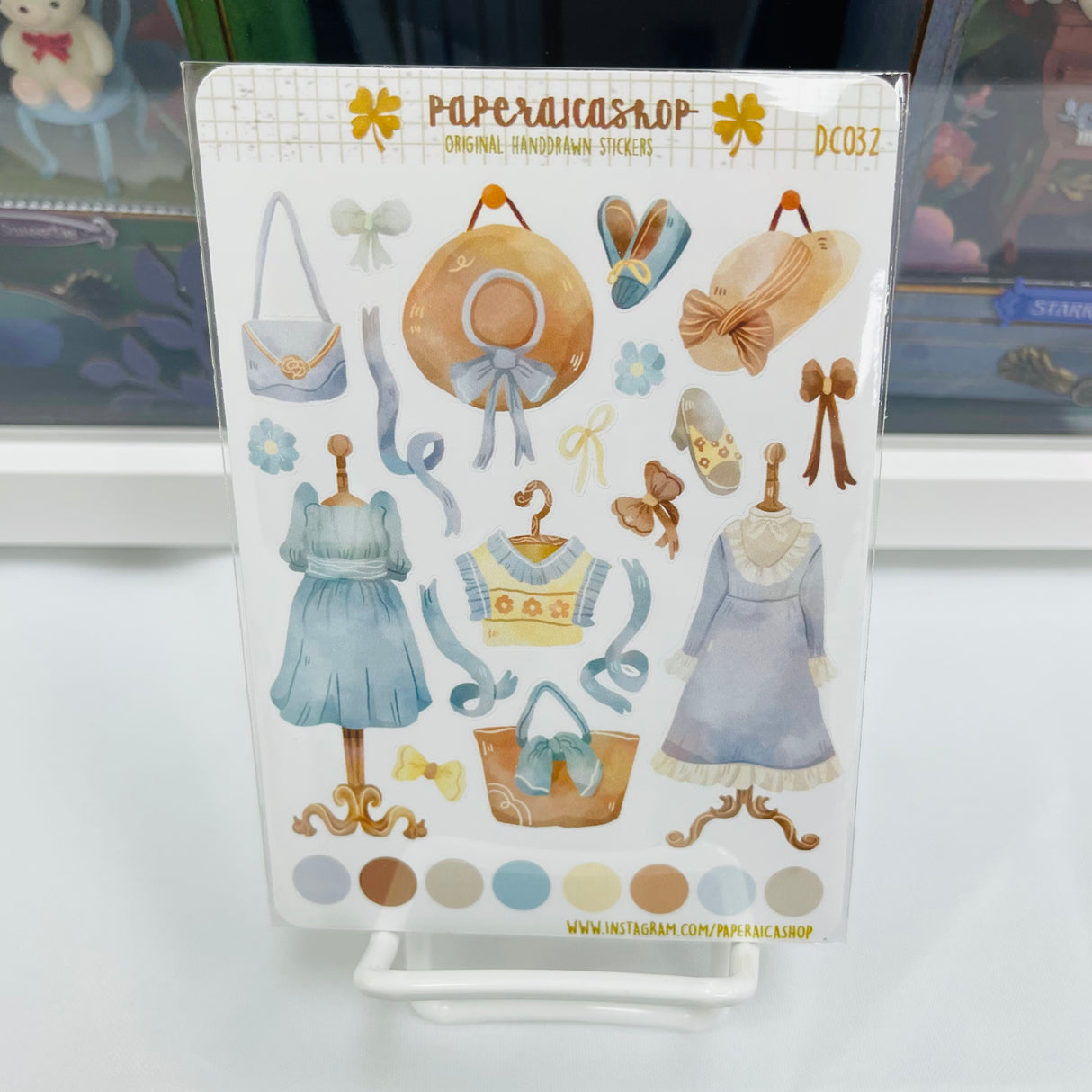 PaperaicaShop Dolly Spring Planner Sticker