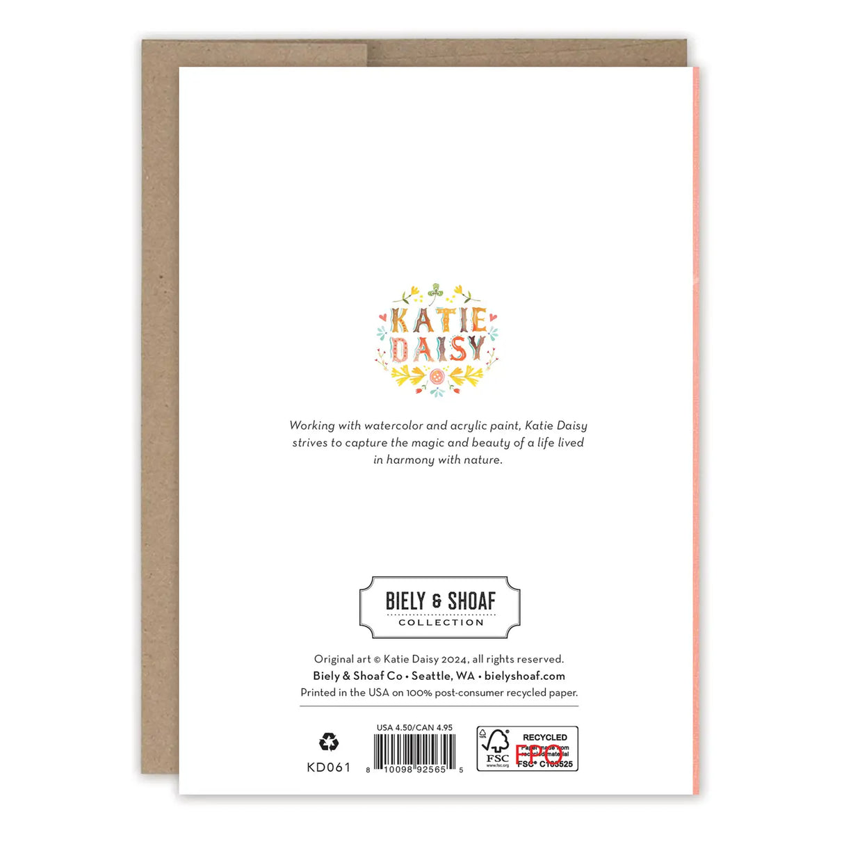 Find Me in the Flowers Birthday Card