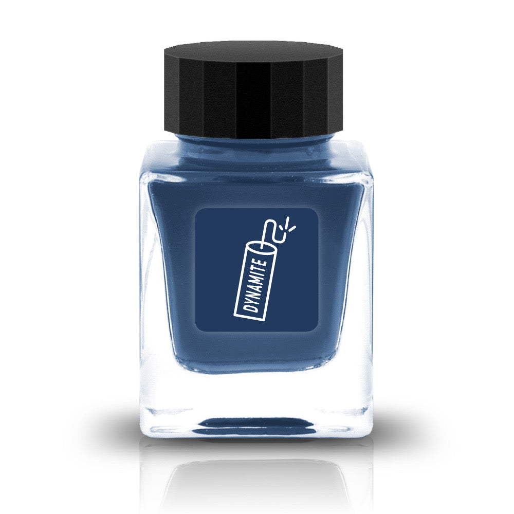 Dynamite Ink
The Adult Night Collection is inspired by a fun filled adult night out. Some inks even come with a pleasant scent to go along with your writing experience.
RGB: 34, 58, 94
Blue
30 ml