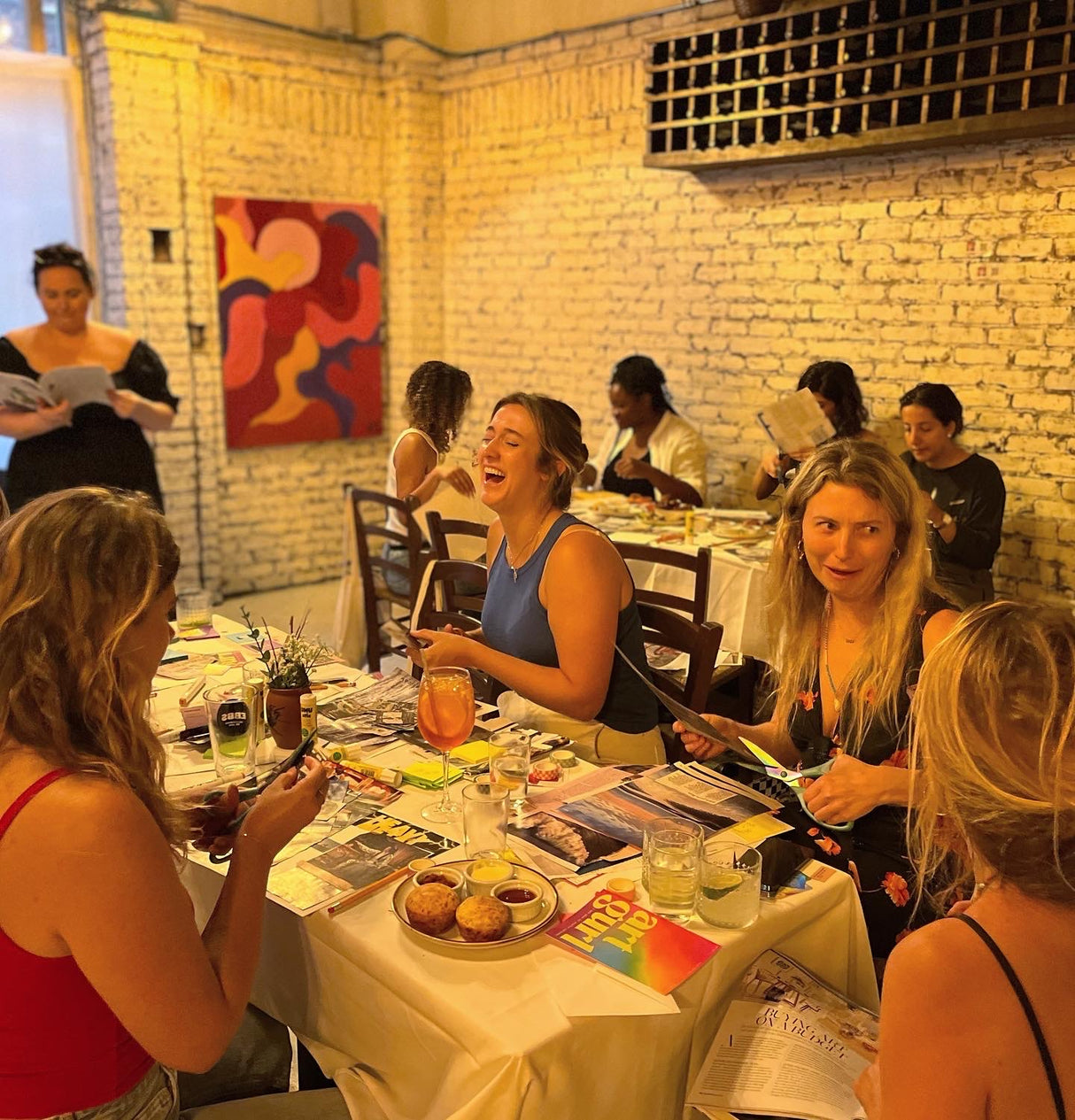 Full Moon Manifestation Junk Journaling with Meagan Mahaffy from art gurl