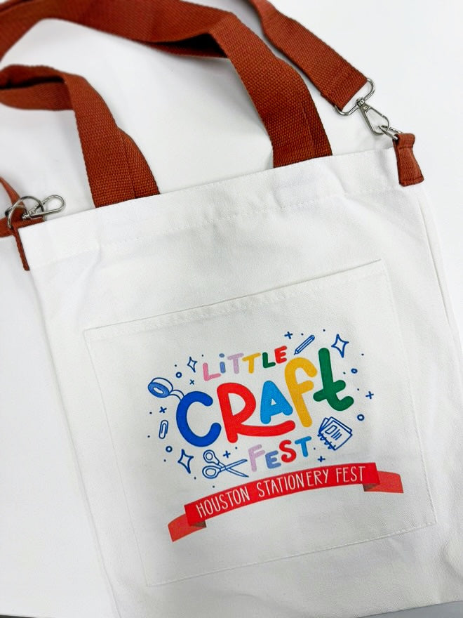 Crossbody Tote Bag - Little Craft Fest Exclusive
