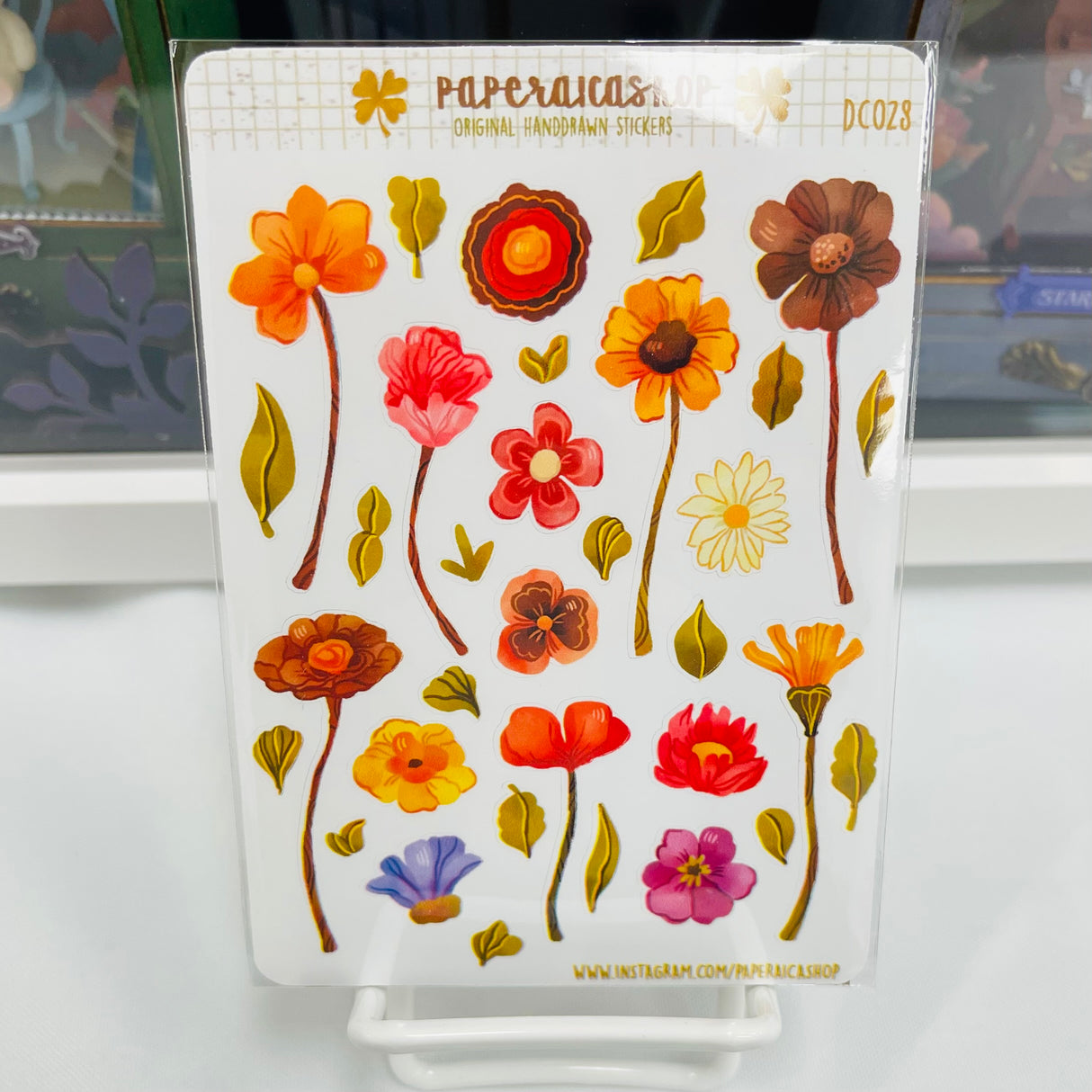 PaperaicaShop Spring Flower Planner Sticker