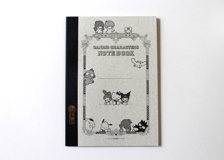 Tsubame Fools A5 Grid Notebook - Sanrio Characters