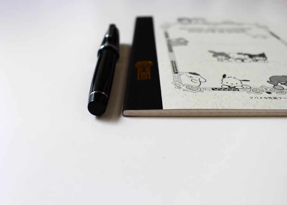 Tsubame Fools A5 Grid Notebook - Sanrio Characters