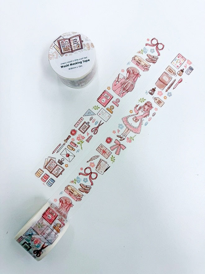 Cherry Rabbit x Little Craft Fest Washi Tape
