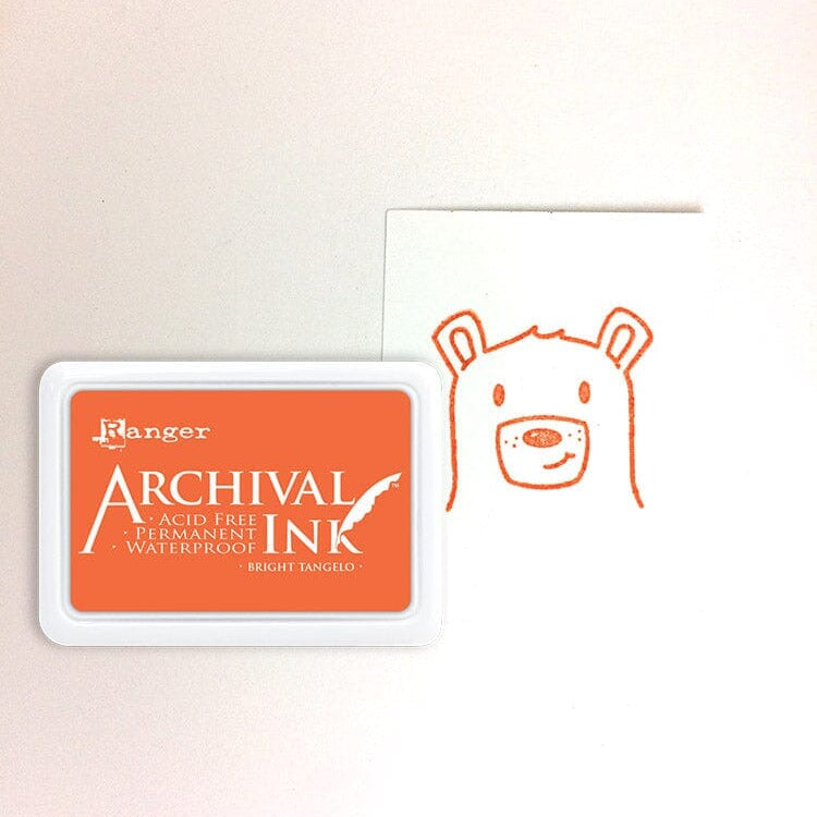 Ranger Archival Ink Pad - Bright Tangelo