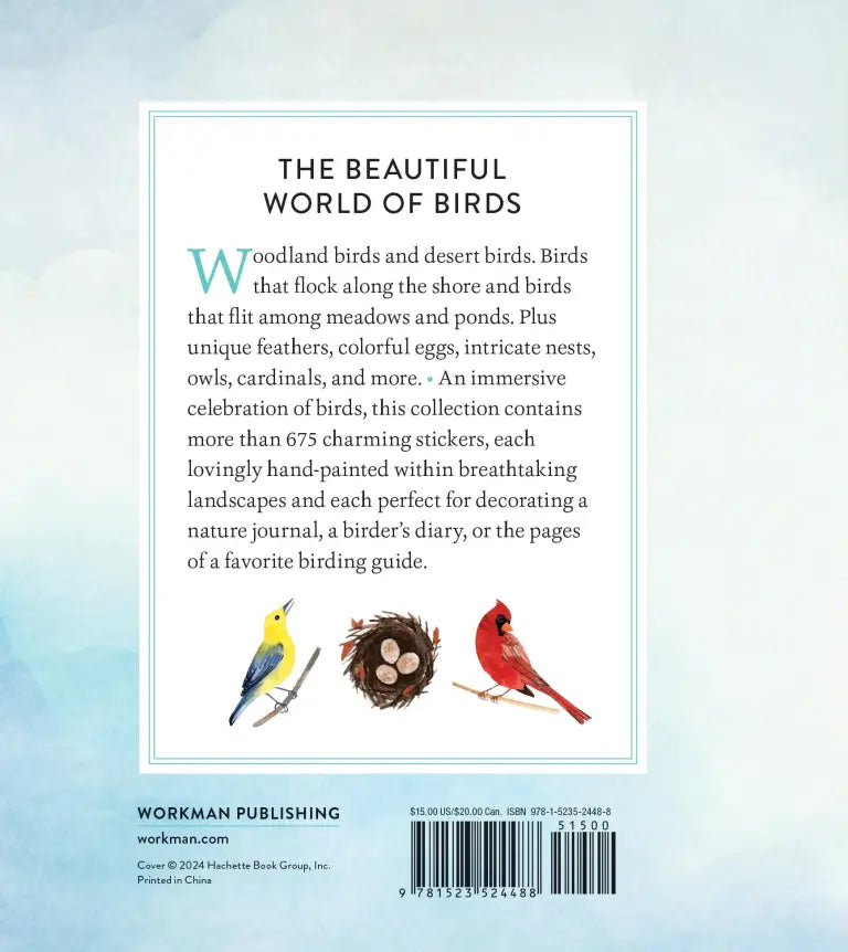 A Bird Lover's Sticker Book