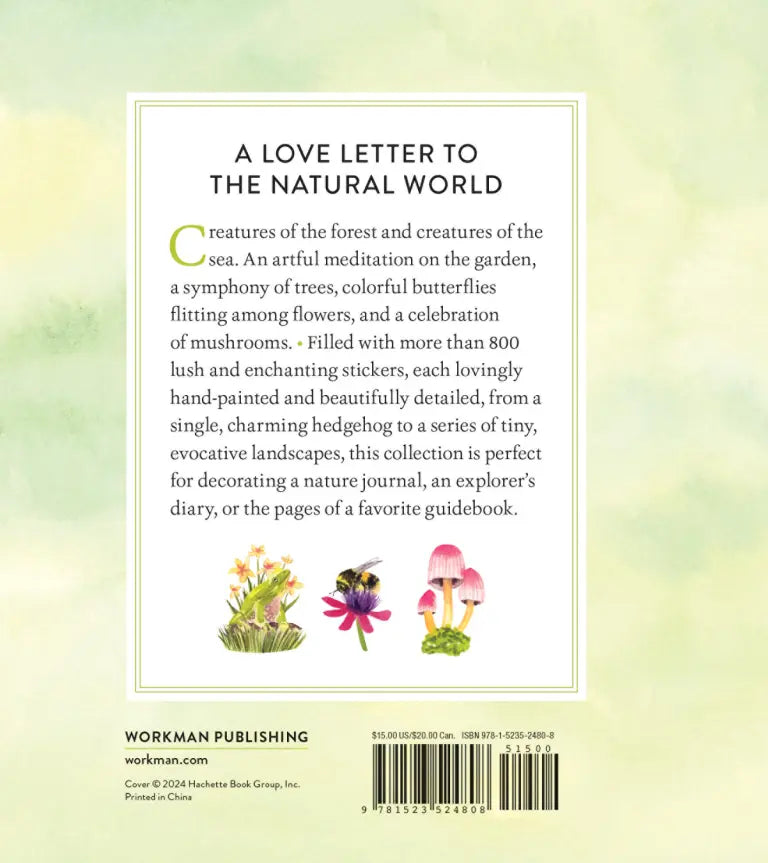 A Nature Lover’s Sticker Book
