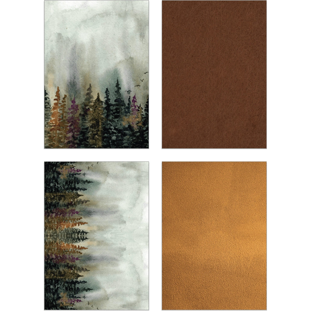 Add a special touch to your cards and paper crafts with our exclusive 6"x8.5" cardstock pads! This stunning best-seller is perfect for both masculine and feminine designs, featuring everything from flowers and forest scenes to feathers and pine trees. With 24 double-sided sheets showcasing 24 coordinating patterns, it’s ideal for any creative project. Printed on smooth satin finish 65# cover cardstock for a luxurious feel, and acid and lignin-free for lasting quality. Made with love in the USA!