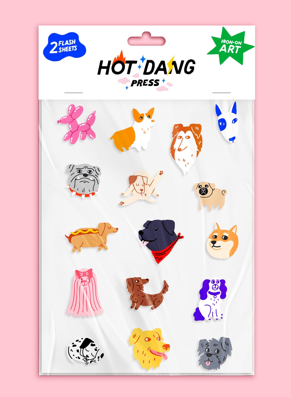 Iron-on Transfer Sheets - All Dogs Sheet Set