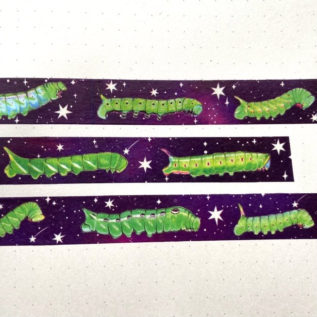 Allison Stoiser Art Cosmic Caterpillars Washi Tape