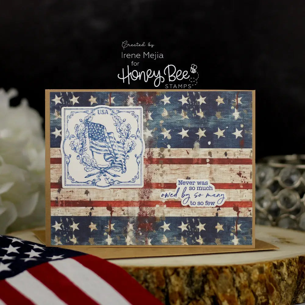 Give your cards and paper crafts a patriotic flair with our exclusive 6" x 8.5" cardstock pad! Featuring vintage red, white, and blue designs, this Americana-themed pad is perfect for adding a classic touch all year long. It includes 24 double-sided sheets with coordinating patterns, printed on smooth satin finish 65# cover cardstock for a rich, luxurious feel. Acid- and lignin-free for lasting quality, and made with love in the USA!