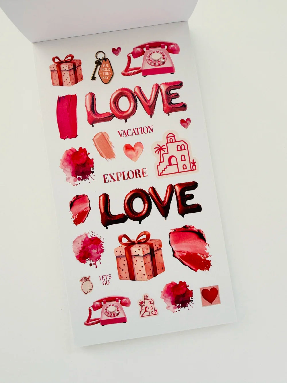 Featuring 30 pages of curated and original designs on matte clear and wood-free paper. Ideal for adding joy to your journals, planners, and scrapbooks. From familiar icons to everyday objects, let these stickers brighten every moment. (15 pages are wood-free and then those same designs appear again on 15 matte clear pages)
