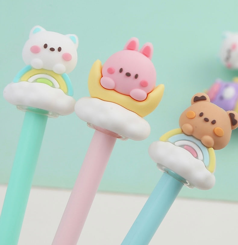 Angel Animals Gel Pen 0.5mm Black Ink