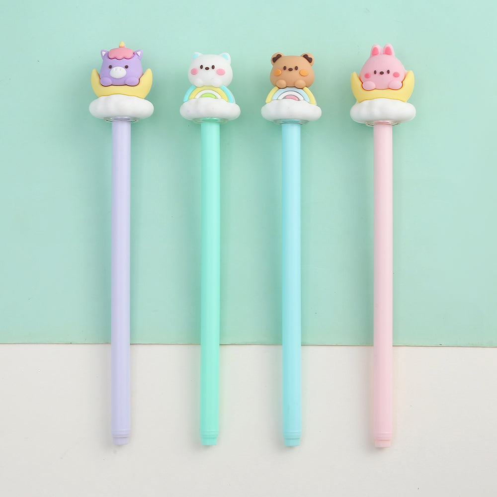 Angel Animals Gel Pen 0.5mm Black Ink