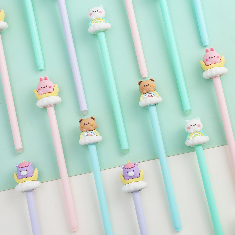 Angel Animals Gel Pen 0.5mm Black Ink