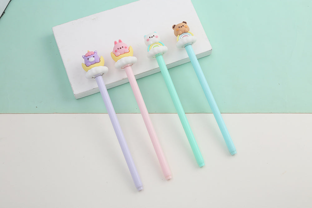 Angel Animals Gel Pen 0.5mm Black Ink