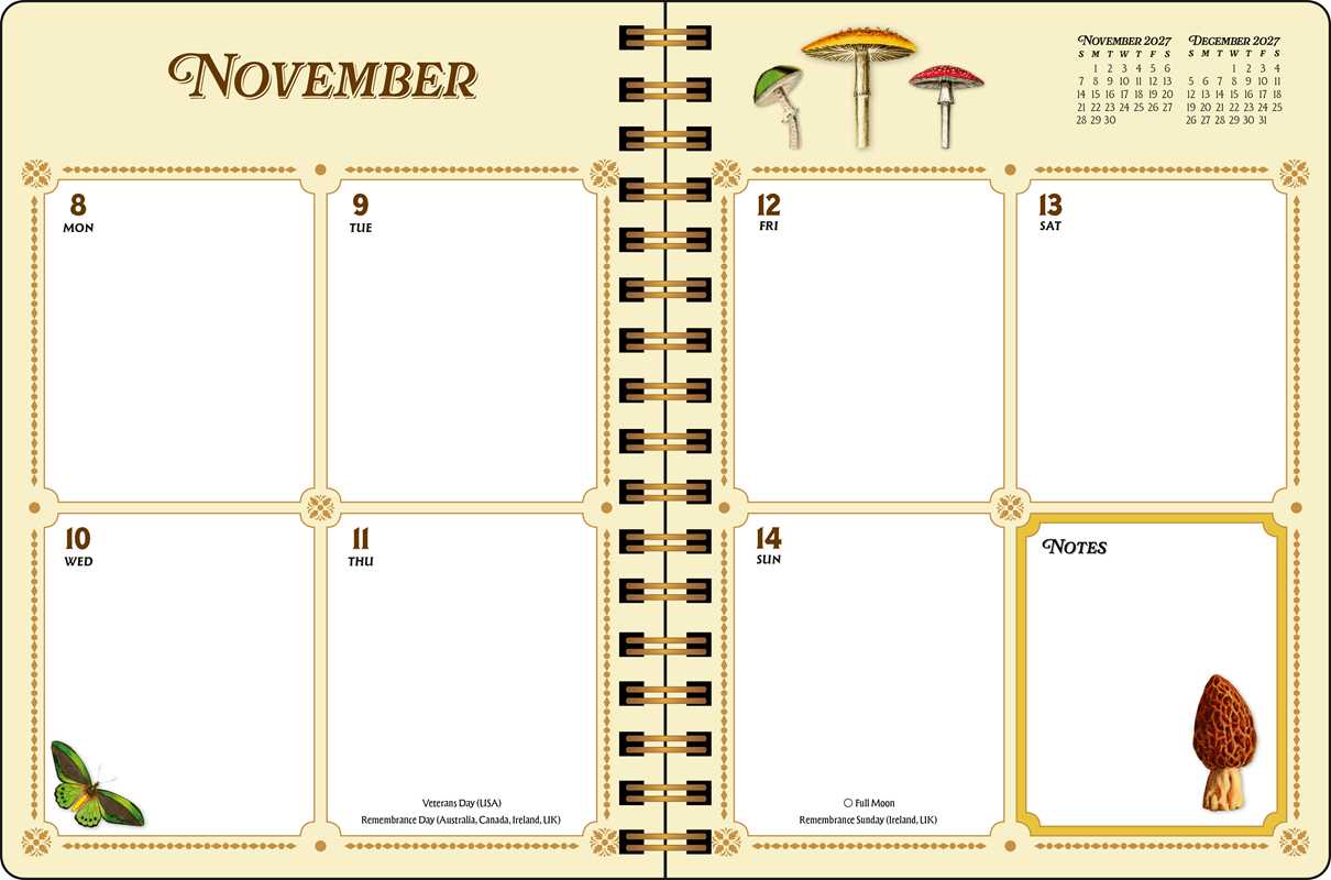 Whether you love to junk journal or need to get your thoughts down on paper, you can add vintage-inspired beauty to every week with the spreads and stickers in The Antiquarian Sticker 2027 Planner.
Gorgeous, inspiring, and dreamily vintage, the spreads and stickers in The Antiquarian Sticker 2027 Monthly/Weekly Planner bring a world of enchantment to your daily life. Nurture your creativity and keep yourself organized with this treasure trove of vintage-inspired aesthetics.
Features include:
- Dimensions: