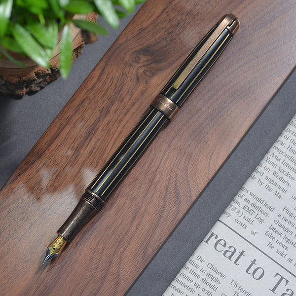 Laban Antique II Fountain Pen - Rose Gold