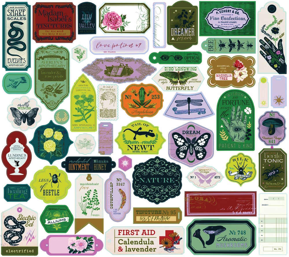 Fancy Pants Designs Apothecary Tag Ephemera