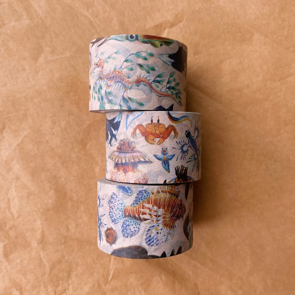 Aquatic Creatures Washi Tape