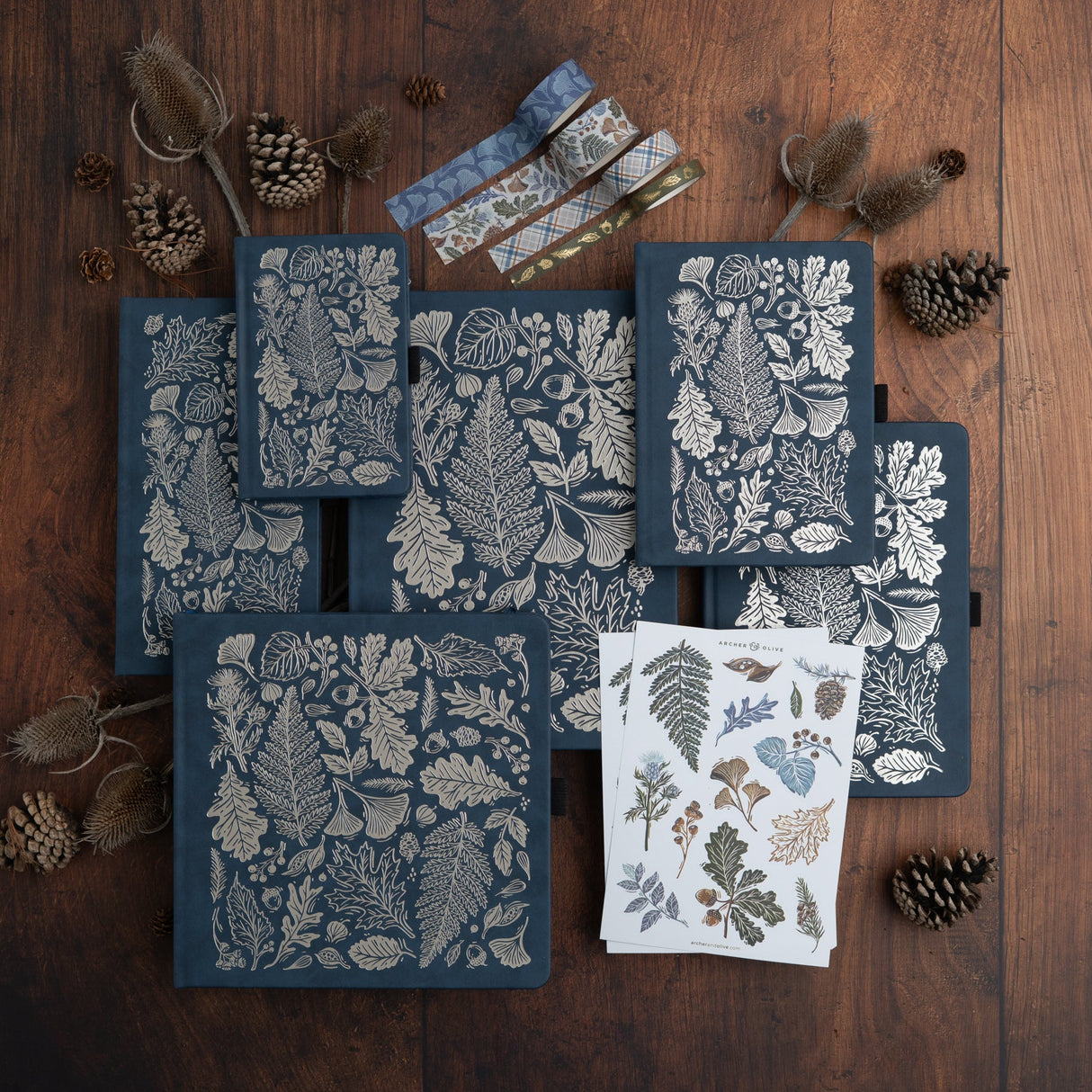 Archer and Olive Notebook: Forest Impressions