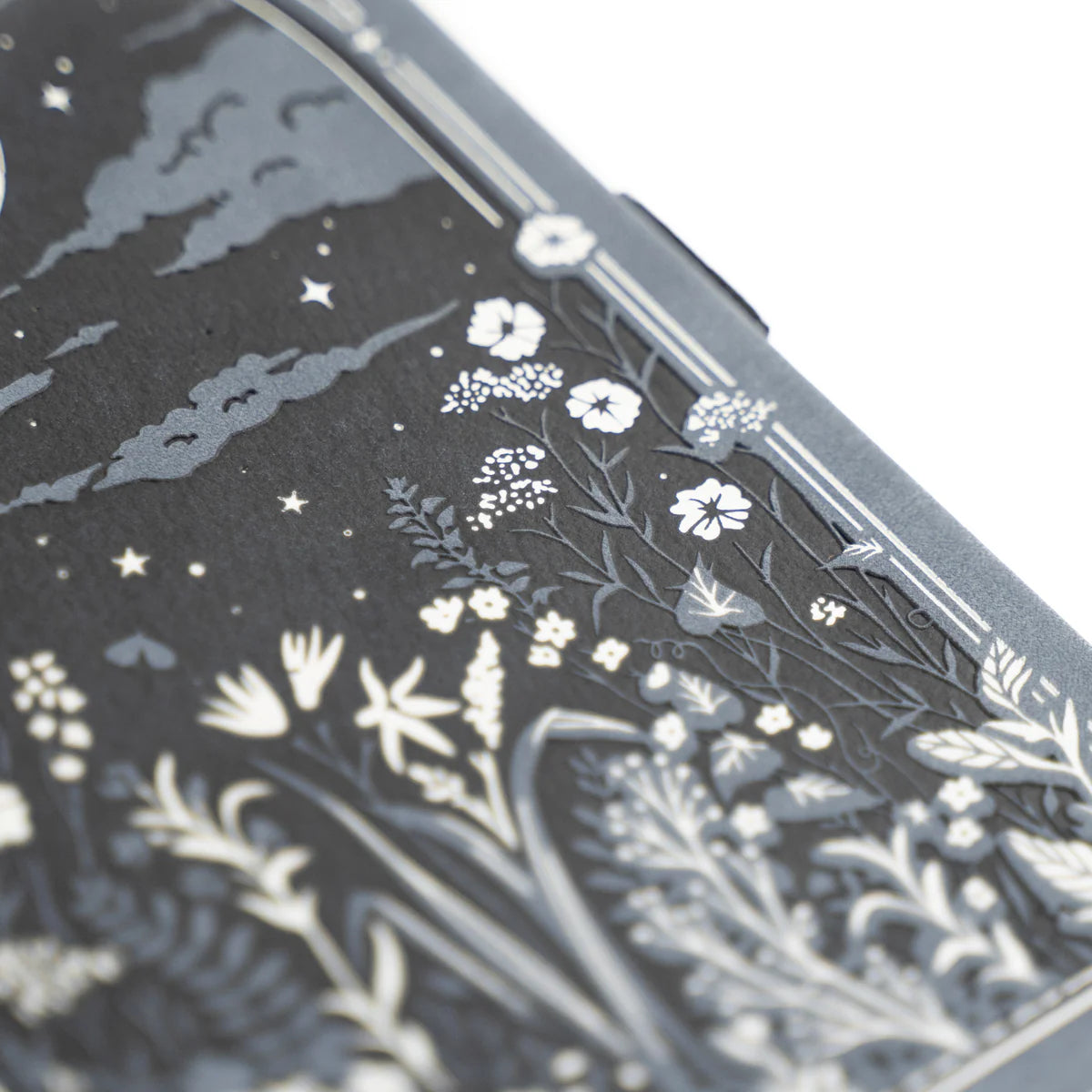 Step into a quiet night where ideas glow like fireflies. The Moonlit Garden Notebook captures the calm of a starry sky framed by wildflowers, inviting you to pause, breathe, and fill each page with inspiration. With soft moonlit tones and delicate detailing, it’s a peaceful companion for journaling, planning, or creative reflection.