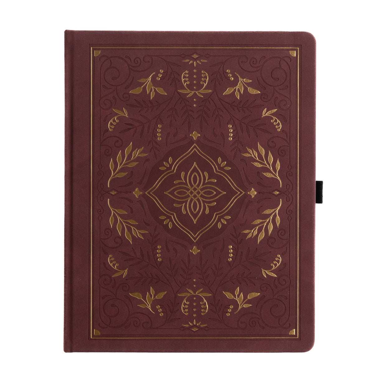 Step into a world of quiet enchantment. The Storybook Notebook in Plum pairs rich jewel tones with ornate gold detailing, creating a journal that feels like a treasured vintage tale come to life. Whether you're capturing daily reflections, writing new ideas, or planning your next great adventure, every page feels like stepping into your own story.