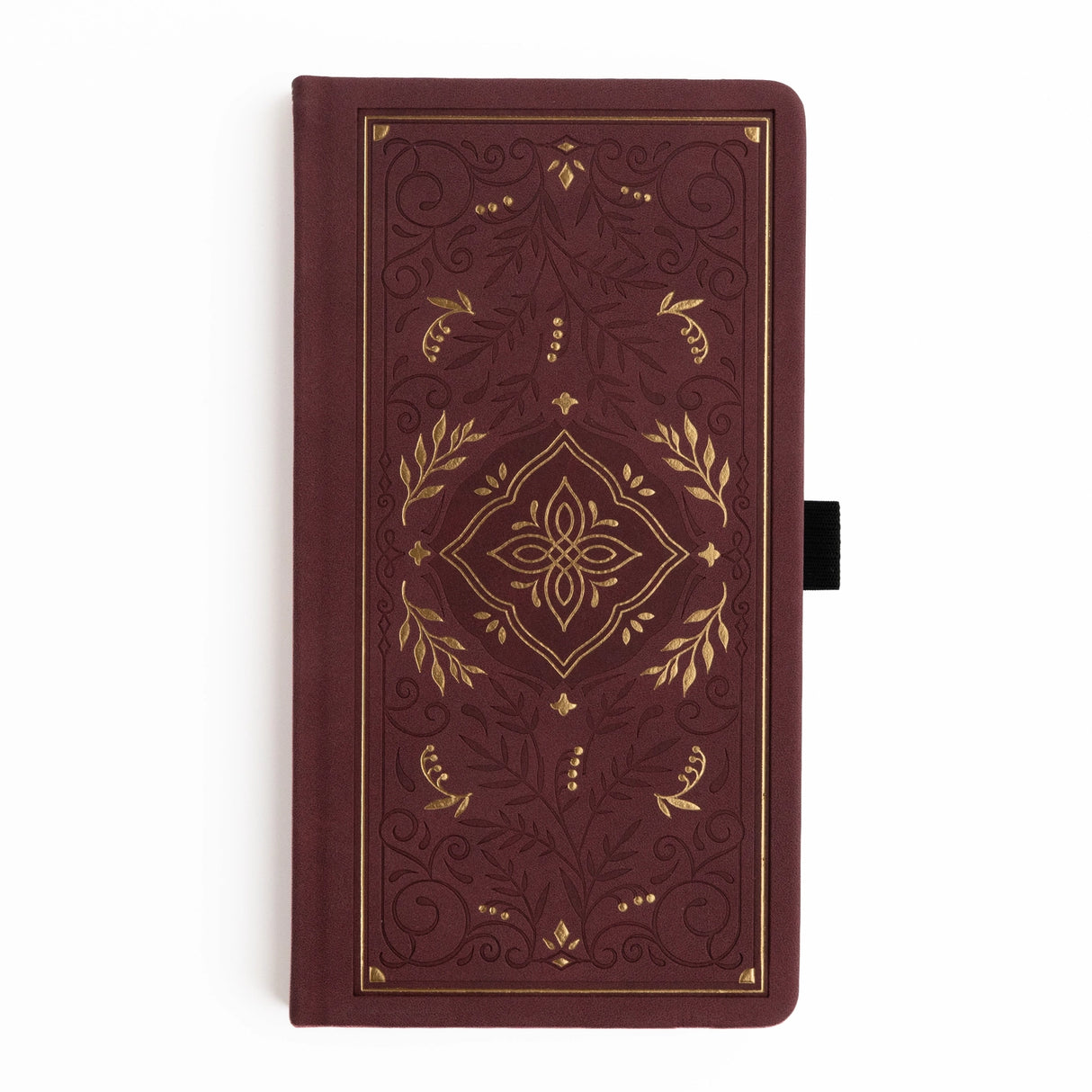 Step into a world of quiet enchantment. The Storybook Notebook in Plum pairs rich jewel tones with ornate gold detailing, creating a journal that feels like a treasured vintage tale come to life. Whether you're capturing daily reflections, writing new ideas, or planning your next great adventure, every page feels like stepping into your own story.